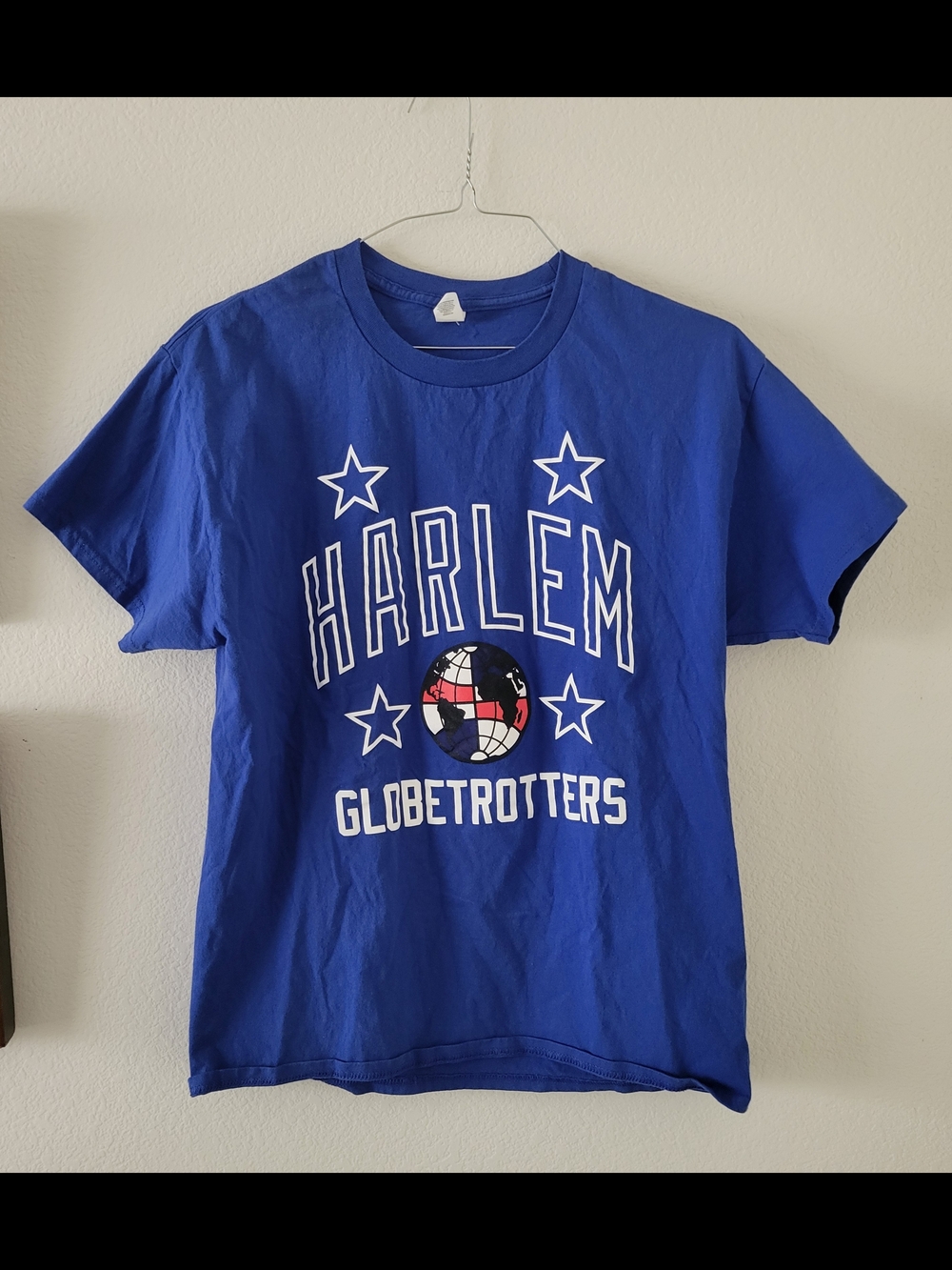 Harlem Globetrotters Royal Blue Graphic Tee